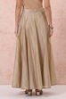 Golden Art Silk Long Skirt image number 3