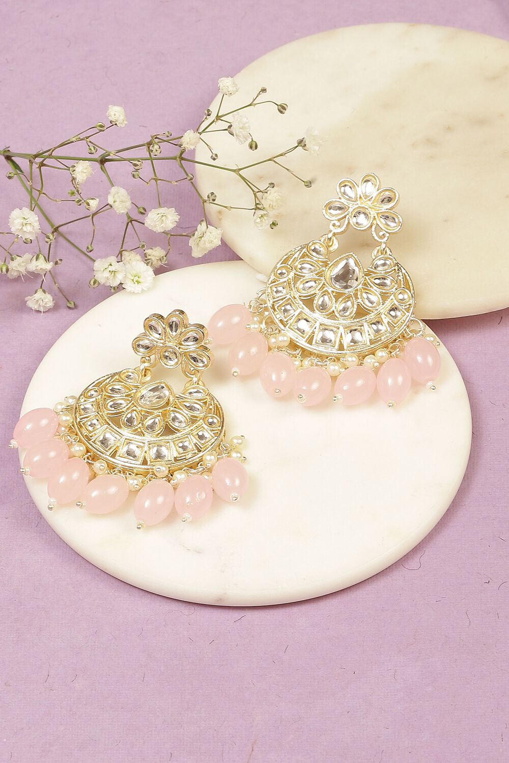 Light pink colour jewellery on sale