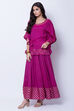 Purple Poly Cotton Skirt image number 3