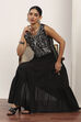 Black Cotton Dress image number 0