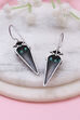 Green Brass Drop & danglers image number 2