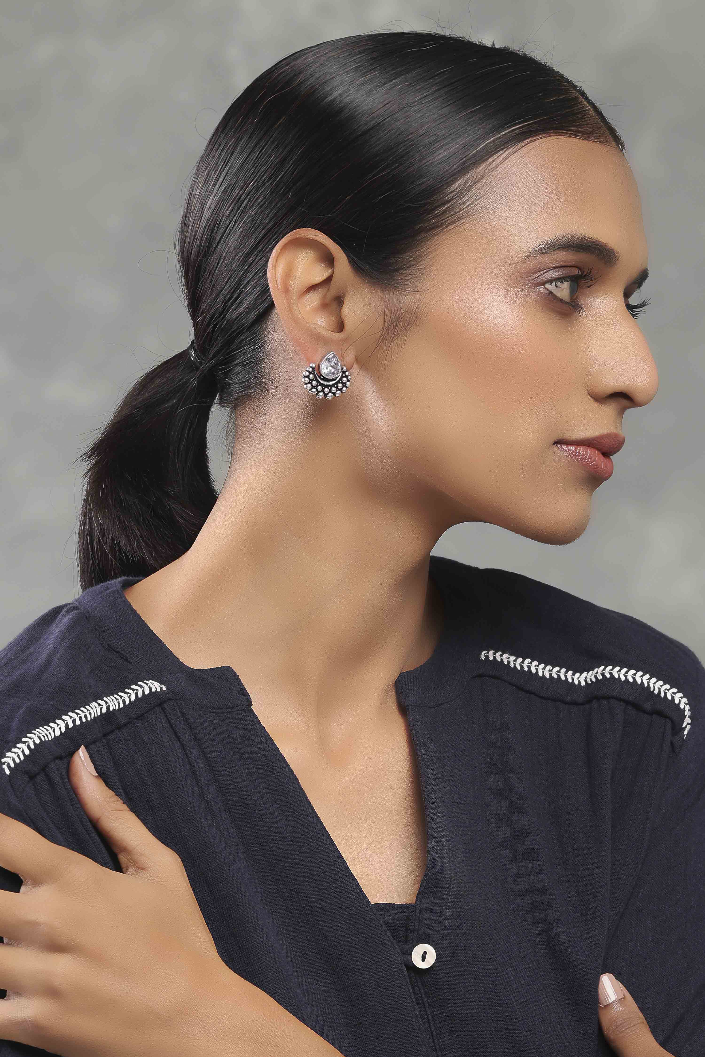 White Brass Studs image number 3