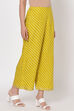 Lime Green Viscose Rayon Palazzo image number 3