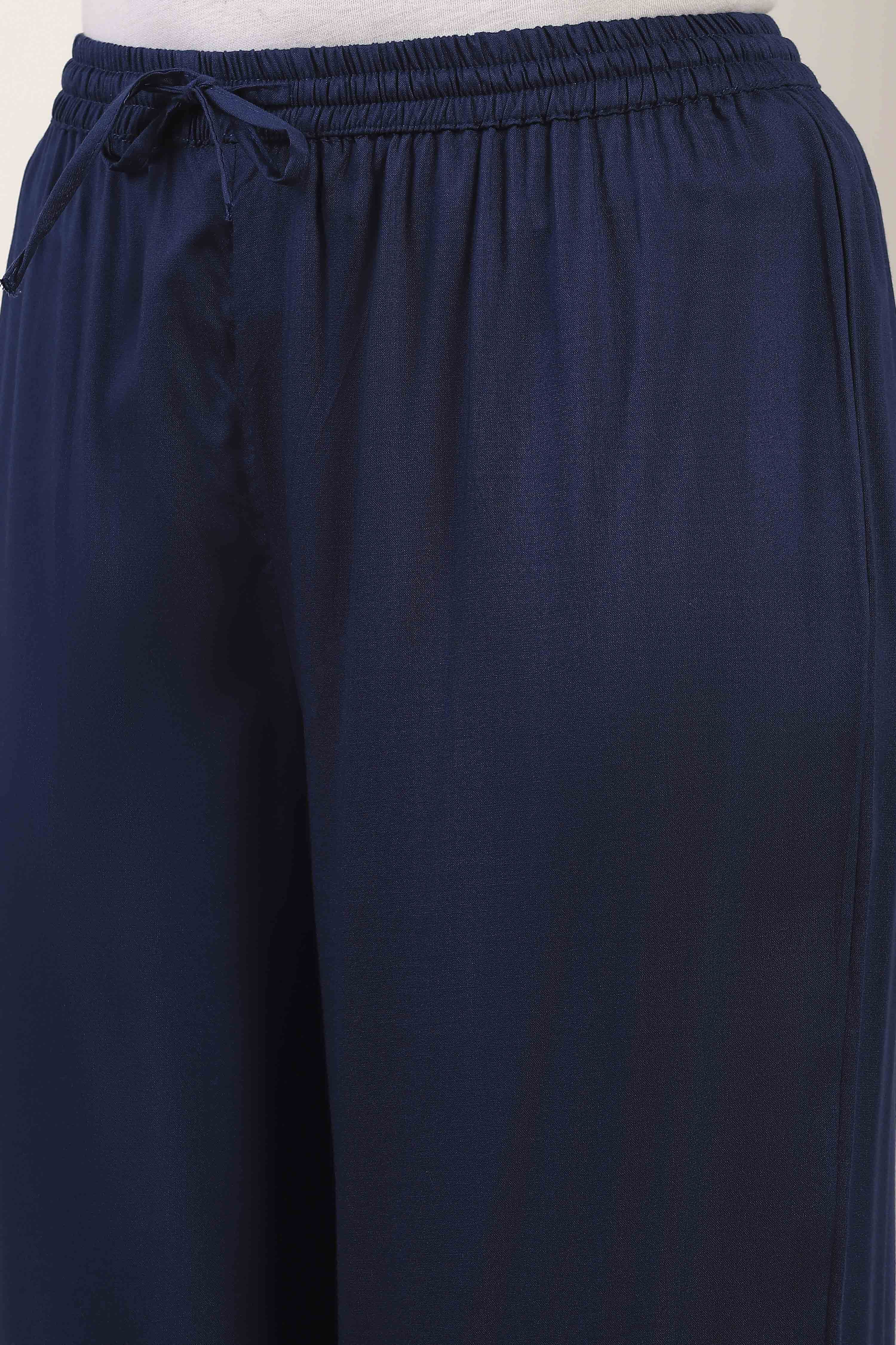 White Viscose Rayon Straight Kurta Pants Set image number 2