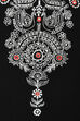 Black Straight Viscose Kurta image number 1
