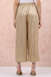 Golden LIVA Palazzo Pants image number 4