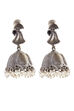 Silver Metal Brass Earrings image number 2