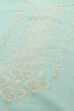 Blue Poly Georgette Embroidered Straight Kurta image number 1