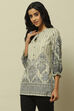 Ecru Rayon Straight Kurta image number 2