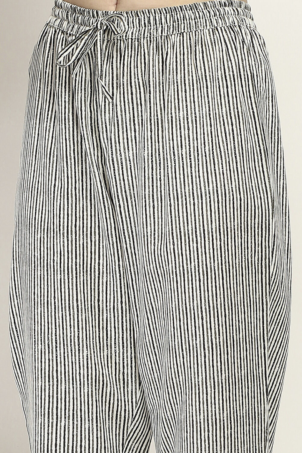 Black Viscose Straight SET image number 2