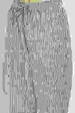 Black Viscose Straight SET image number 2