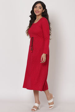 Pink Acrylic Dress image number 3
