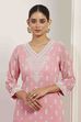Pink Polyester Straight Suit Sets image number 1