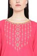 Coral Cotton Straight Kurta image number 1
