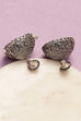 Silver Oxidised Brass Based Jhumkas image number 2