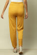 Ecru Acrylic Regular Solid Legging image number 5