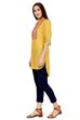 Yellow Straight Viscose Rayon Indie Top image number 2