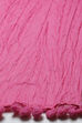 Fuschia Cotton Stole image number 1