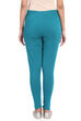 Teal Green Cotton Leggings image number 4