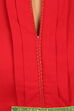 Red Straight Cotton Kurta image number 4