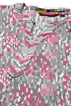 Grey LIVA Straight Printed Kurta image number 1