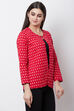 Pink Cotton And Flex Straight Jacket image number 3