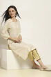 Blue Viscose Rayon Printed Straight Kurta image number 0