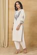 Natural Rayon Flex Straight Printed Kurta image number 3
