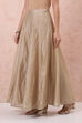 Golden Art Silk Long Skirt image number 5