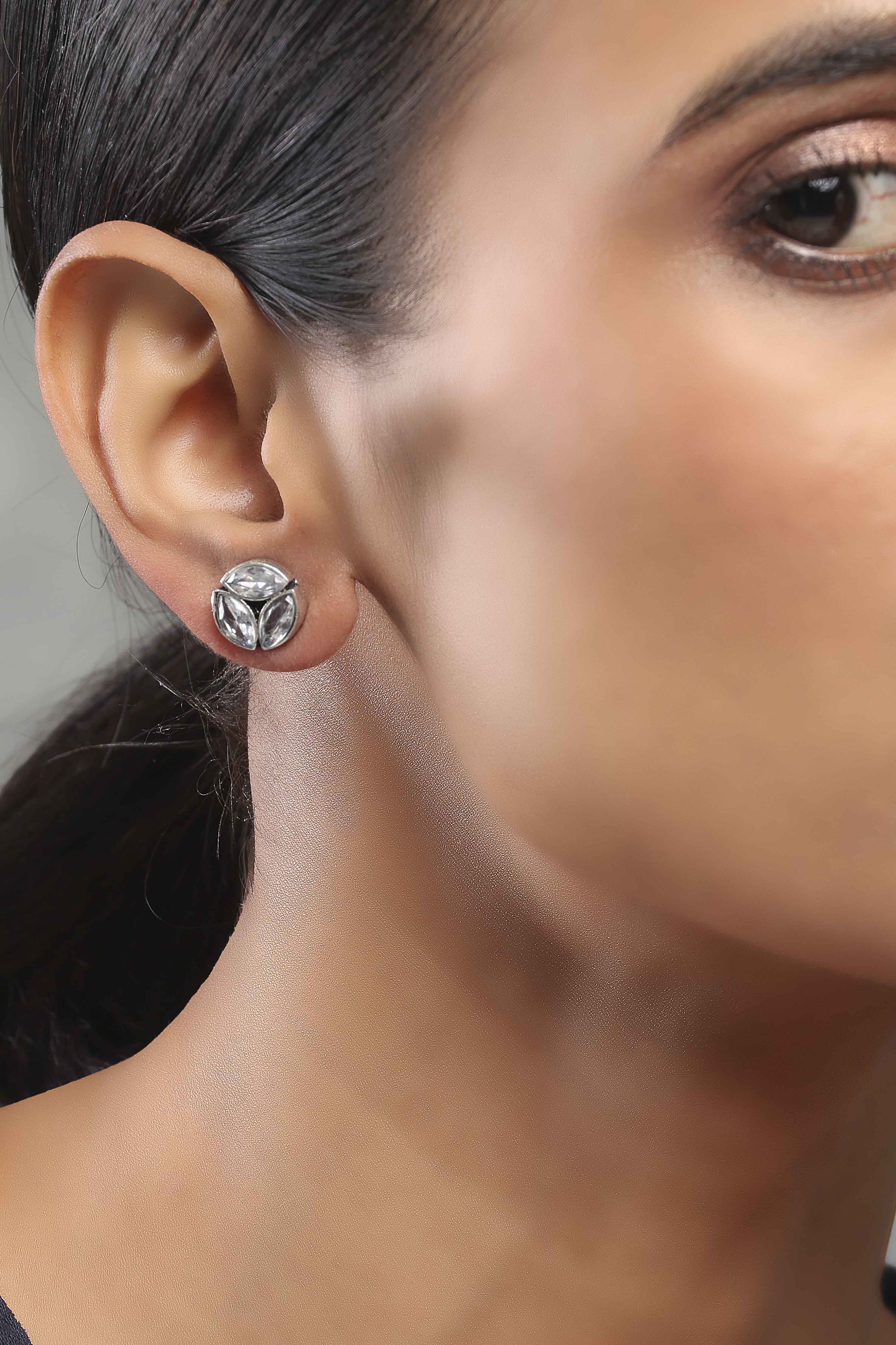 White Brass Studs image number 1