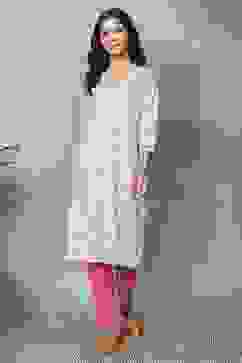 Purple Rayon Straight Kurtas image number 0