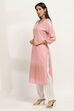 Peach Viscose Straight Kurta image number 2