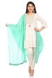 Green Cotton Stoles image number 0
