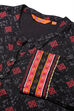 Black Viscose A Line Kurta image number 2
