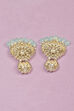 Light Blue Alloy Earrings image number 2