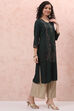 Phalsa LIVA Straight Kurta image number 3