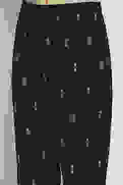 Black Printed Straight Co-ord Set image number 2