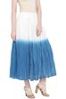 White Viscose Skirt image number 3