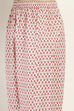 Red Cotton Straight SET image number 2