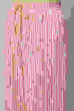 Pink Voile Straight Suit Set image number 2