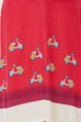 Coral Viscose Rayon Straight Kurta image number 1
