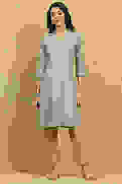 Green Printed Straight Kurta image number 5