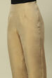 Beige LIVA Straight Printed Palazzo image number 1
