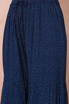 Blue Art Silk Suit Set image number 5