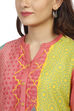 Peach Straight Viscose Kurta image number 1