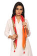Red Chiffon Scarf image number 1