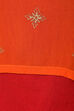 Orange A-Line Georgette Indie Top image number 5