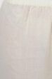 Off White Viscose Rayon Culottes image number 1