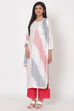 Off White Cotton Dupatta image number 0