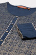 Indigo Art Silk Straight kurta image number 1